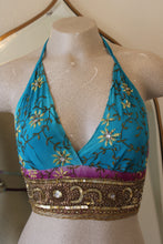 Load image into Gallery viewer, Blue Dream Halter Top