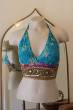 Load image into Gallery viewer, Blue Dream Halter Top