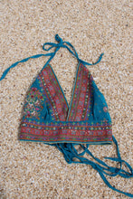 Load image into Gallery viewer, Blue Lotus Halter Top