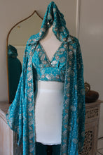 Load image into Gallery viewer, Blue Crush Kimono &amp; Halter Top