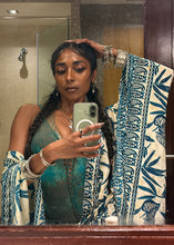 Load image into Gallery viewer, Blue Jungle Robe