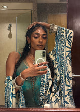 Load image into Gallery viewer, Blue Jungle Robe