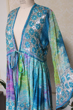 Load image into Gallery viewer, Blue Lotus Anarkarli