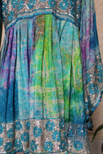 Load image into Gallery viewer, Blue Lotus Anarkarli