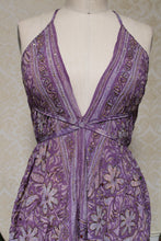 Load image into Gallery viewer, Purple Lotus Dress