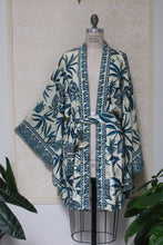 Load image into Gallery viewer, Blue Jungle Robe