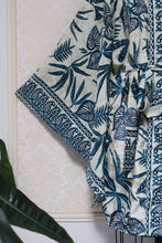 Load image into Gallery viewer, Blue Jungle Robe