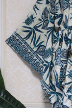 Load image into Gallery viewer, Blue Jungle Robe