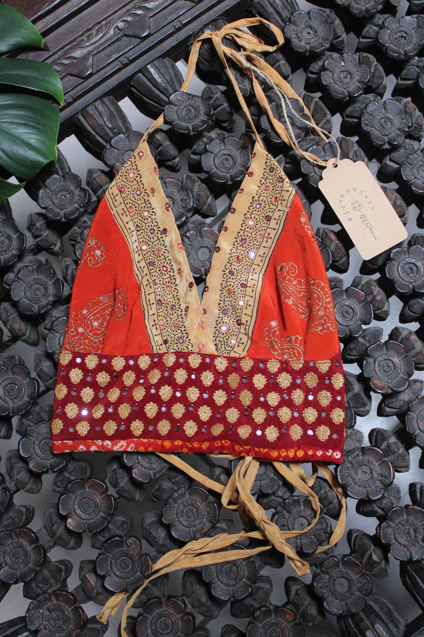 Saffron Spell Halter Top