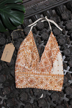 Load image into Gallery viewer, White Lotus Halter Top
