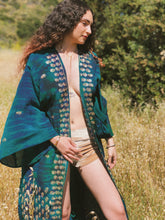 Load image into Gallery viewer, Emerald Zenith Kimono